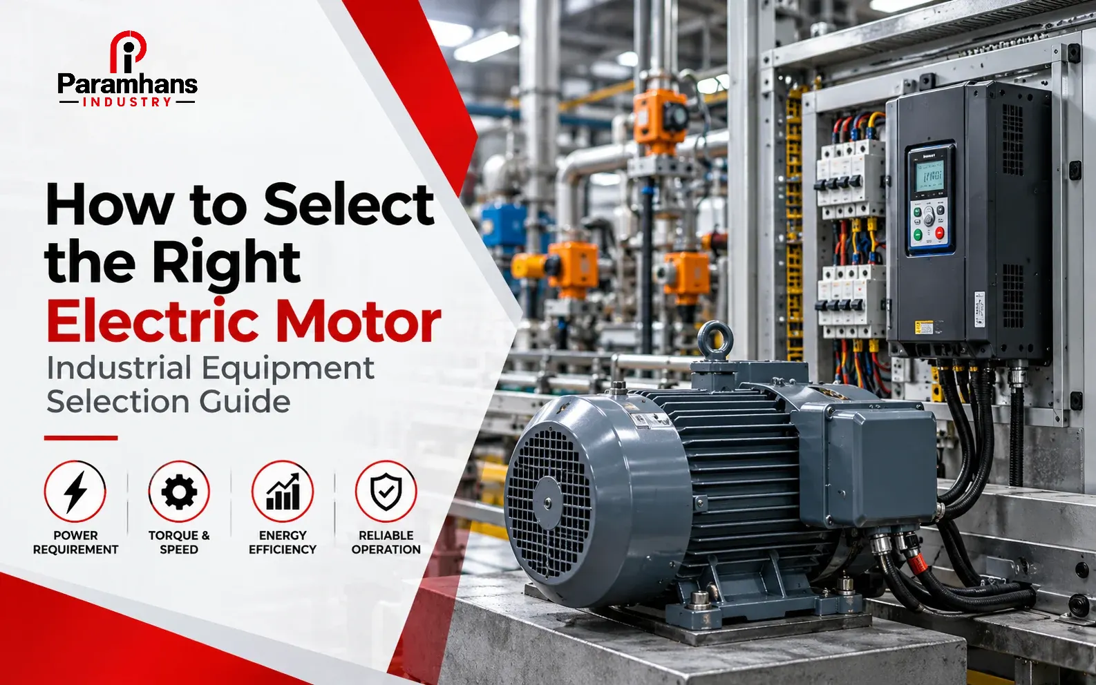 Electric Motor for Industrial Equipment