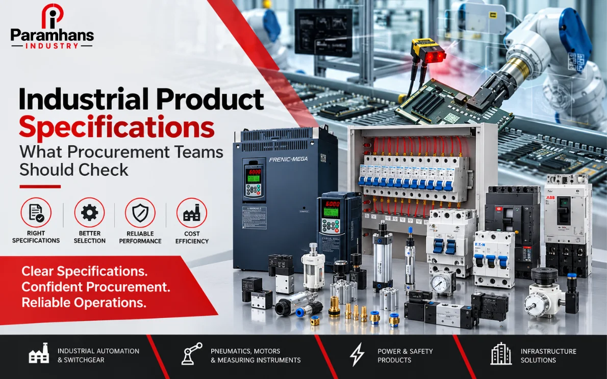 Industrial Product Specifications: What Procurement Teams Should Check