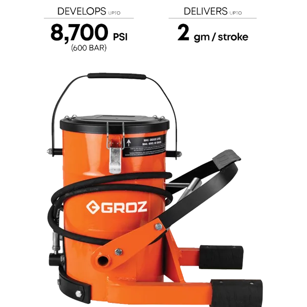 Groz Foot Operated Grease Pump