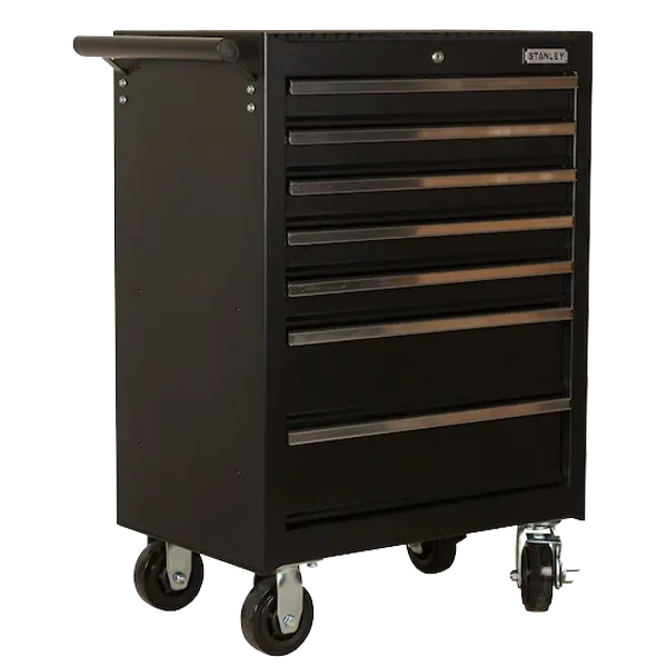 Stanley 7 Drawer Rolling Cabinet Red